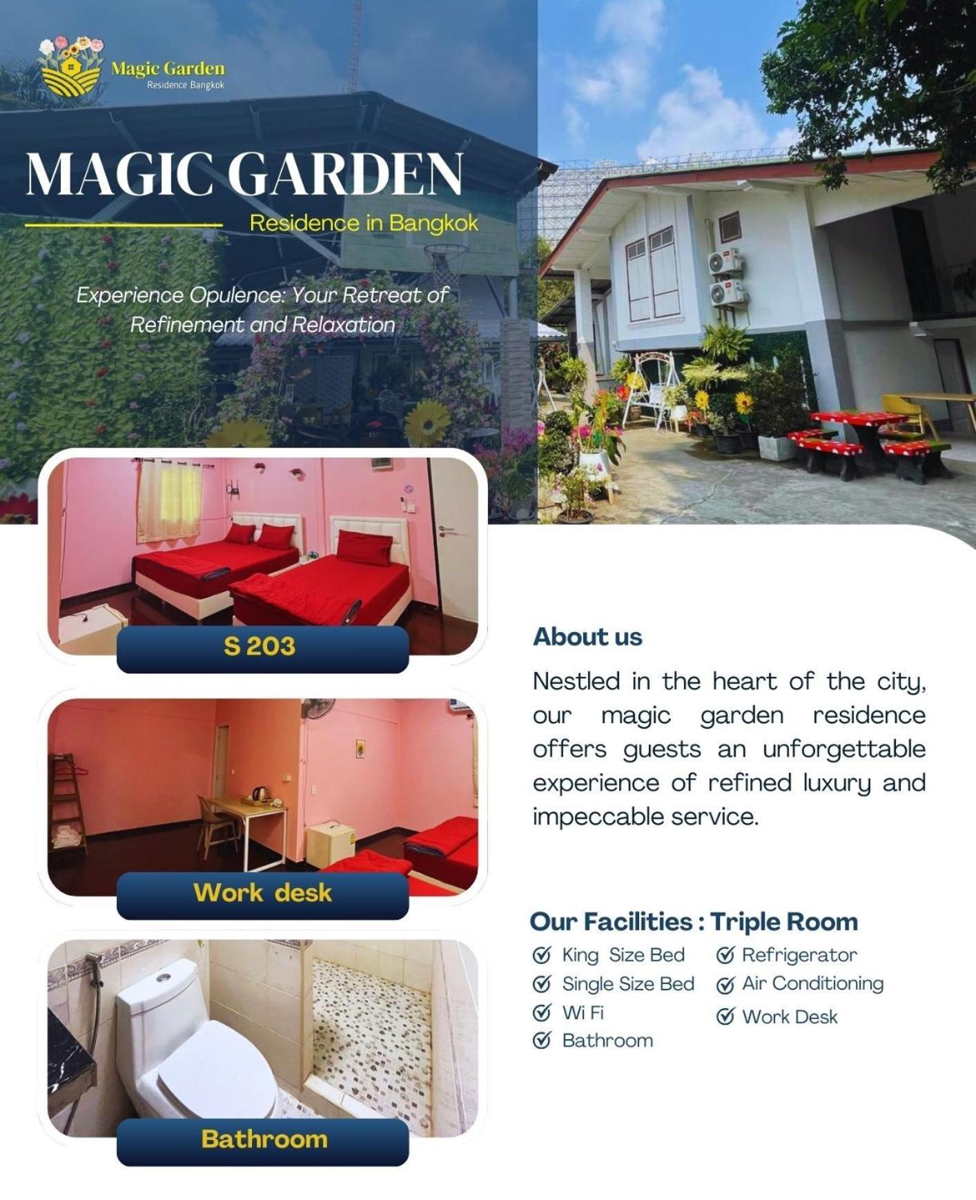 Magic Garden Residence Bangkok Exterior photo