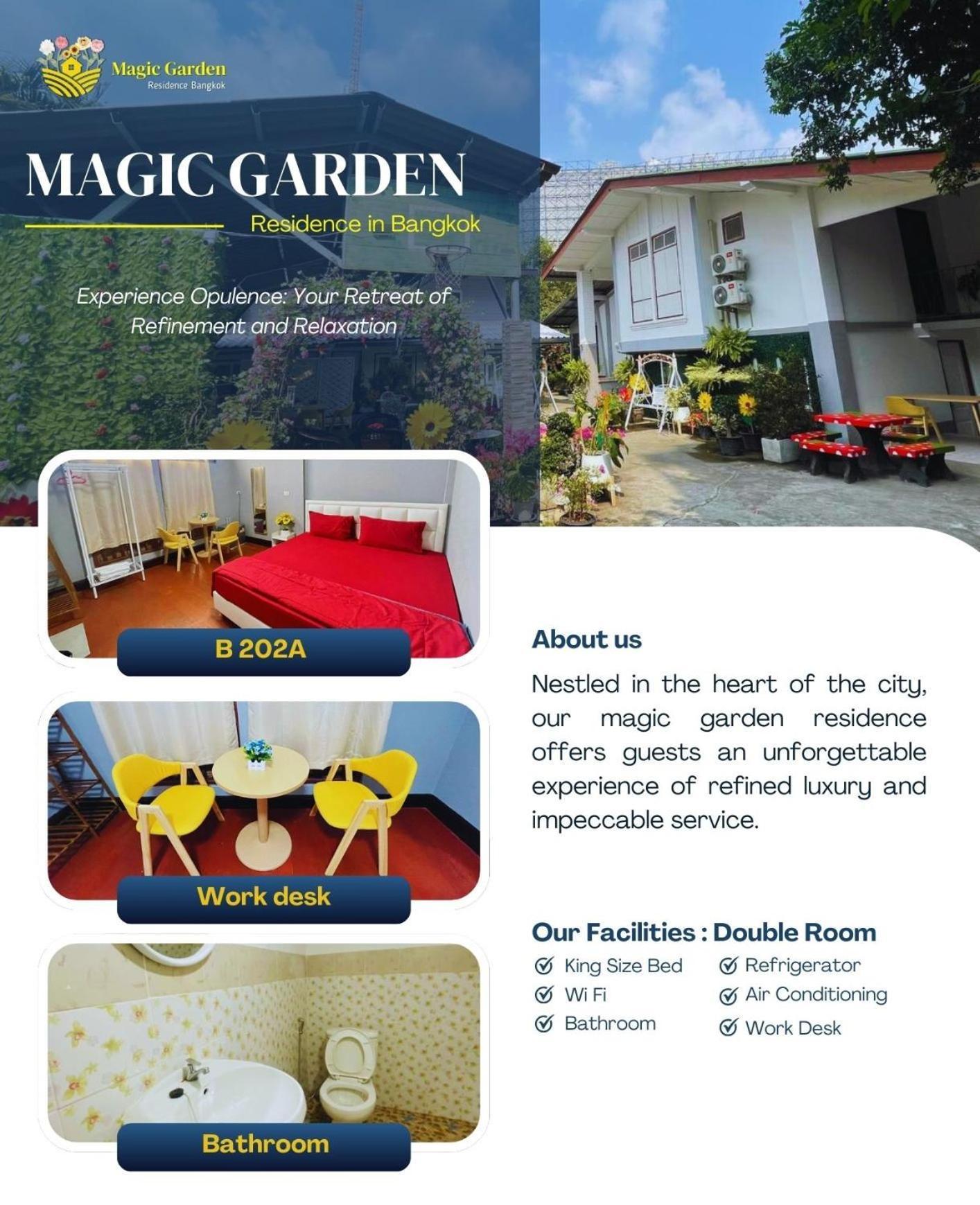 Magic Garden Residence Bangkok Exterior photo