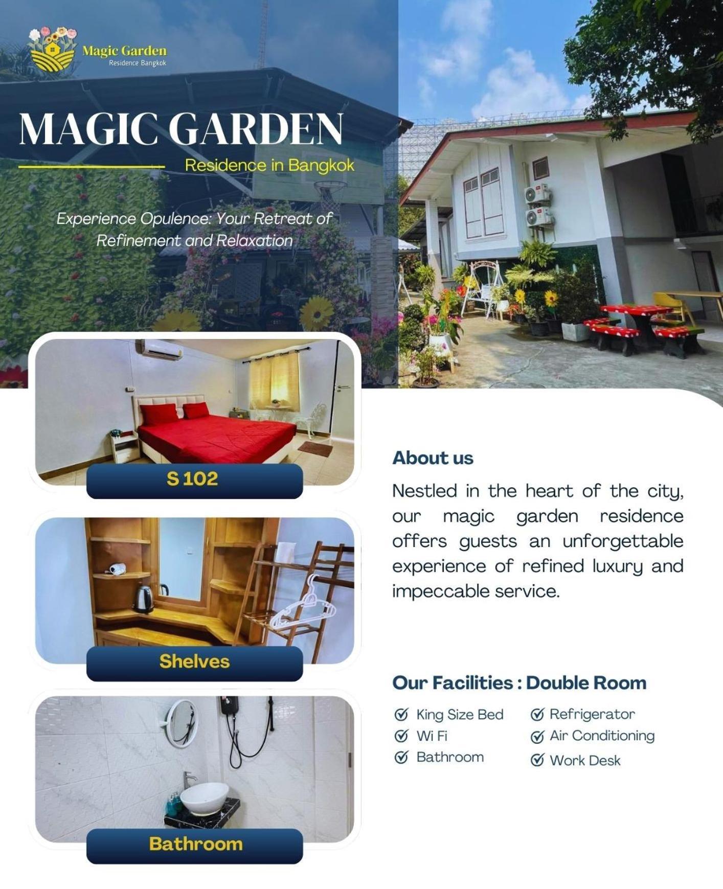 Magic Garden Residence Bangkok Exterior photo