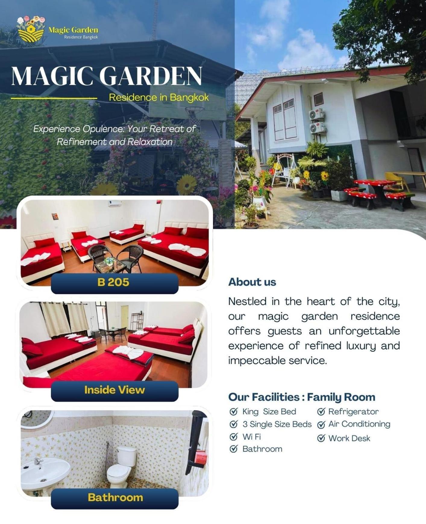 Magic Garden Residence Bangkok Exterior photo