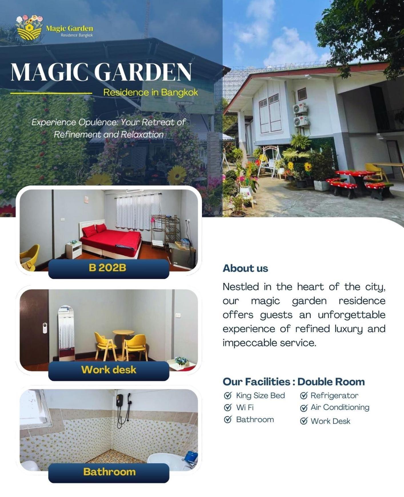 Magic Garden Residence Bangkok Exterior photo