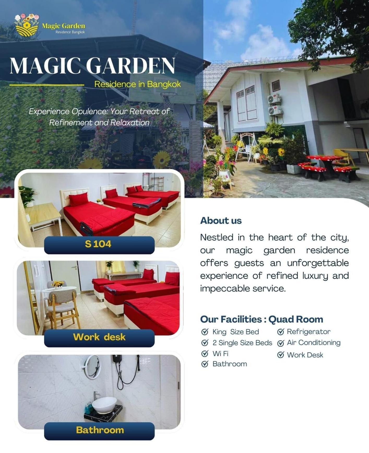 Magic Garden Residence Bangkok Exterior photo