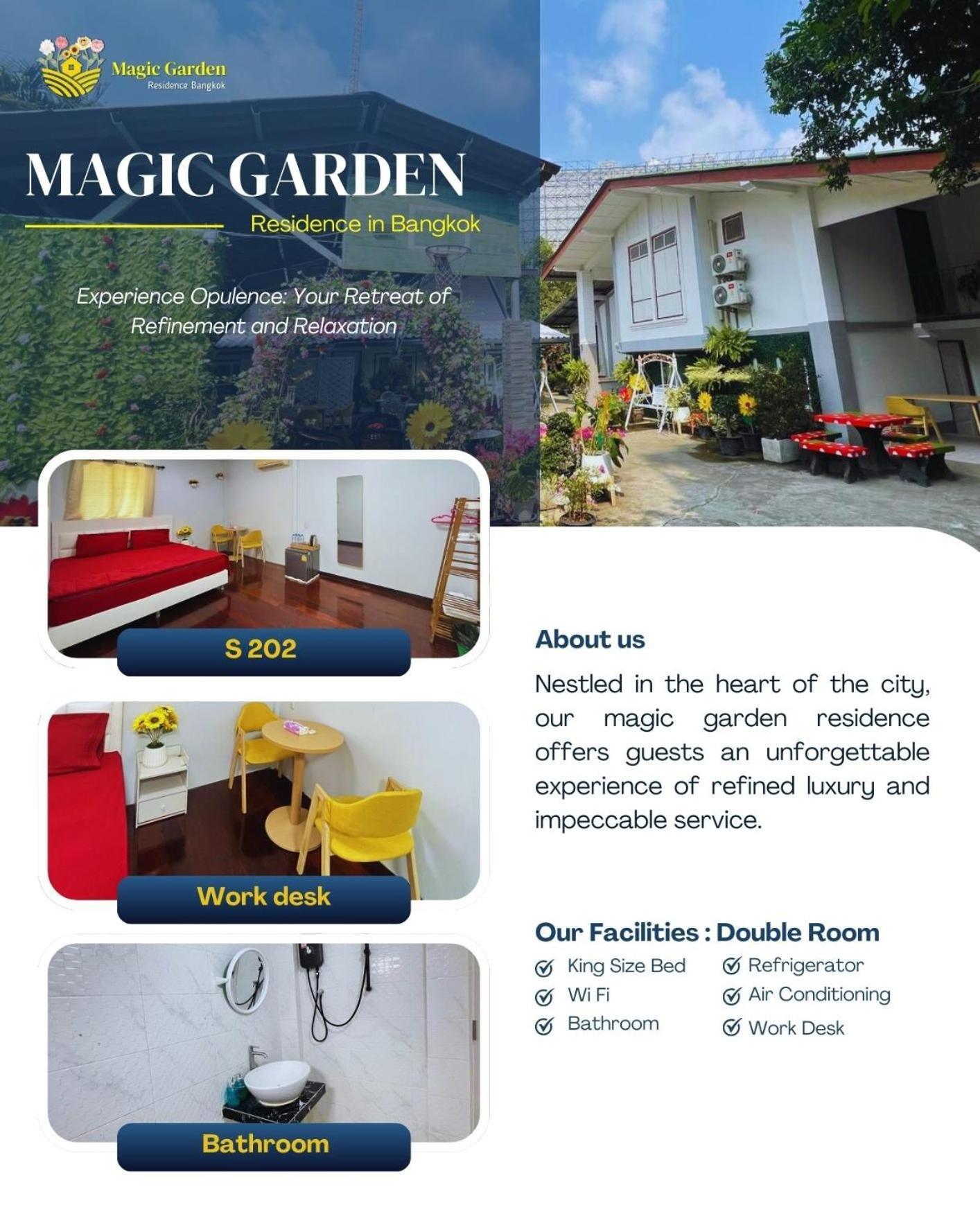 Magic Garden Residence Bangkok Exterior photo