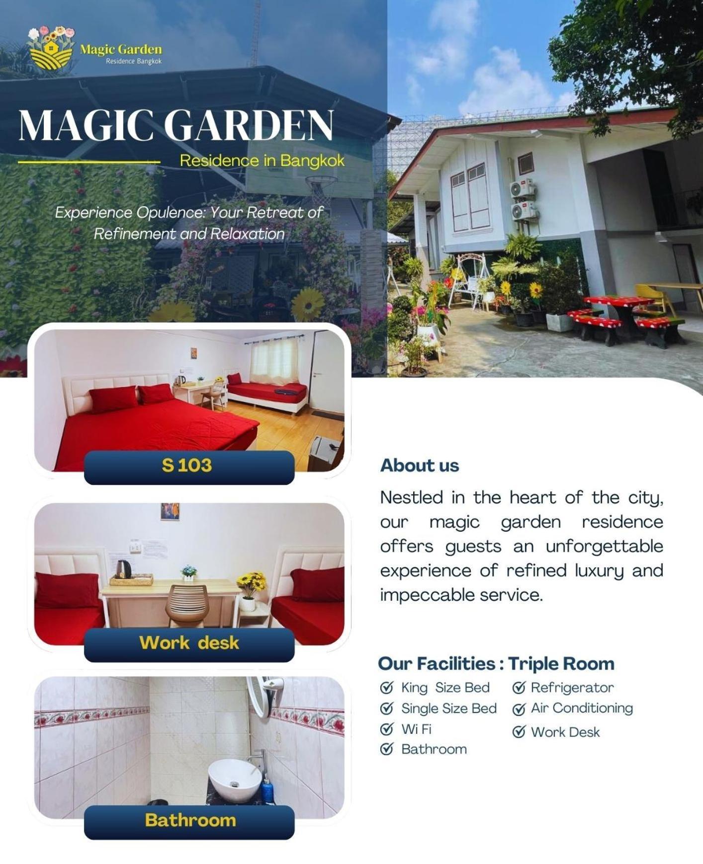 Magic Garden Residence Bangkok Exterior photo