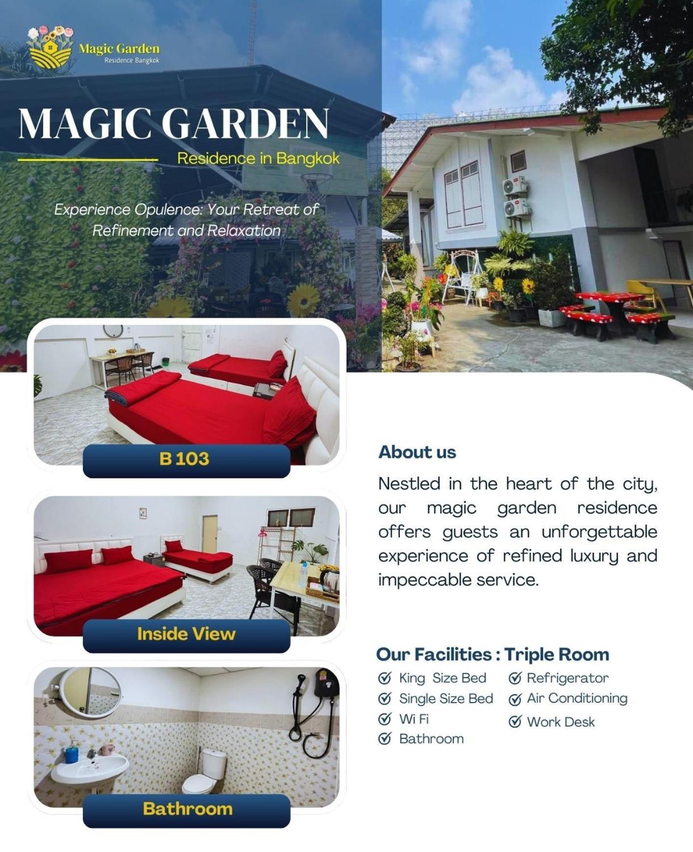 Magic Garden Residence Bangkok Exterior photo